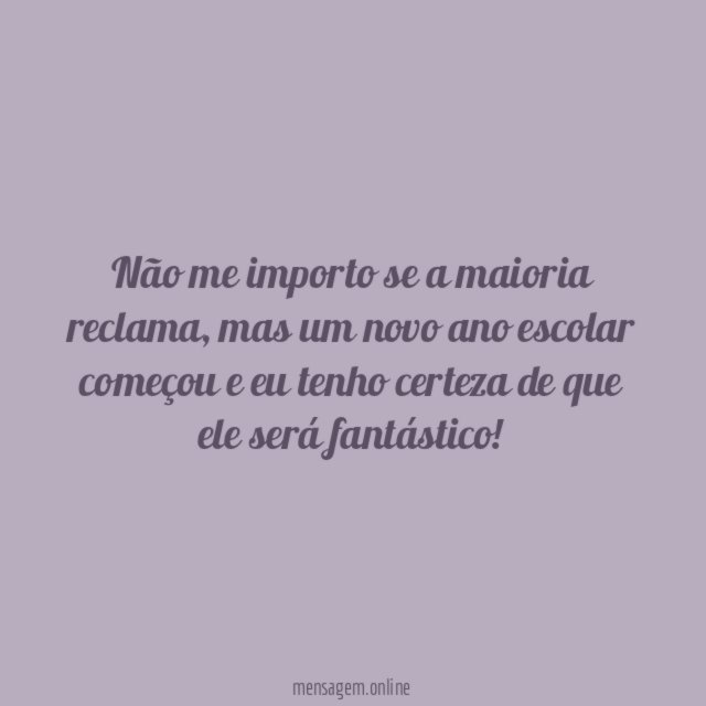 Será incrível