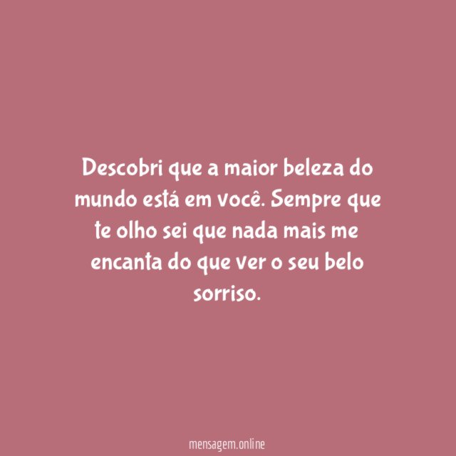 A maior beleza do mundo