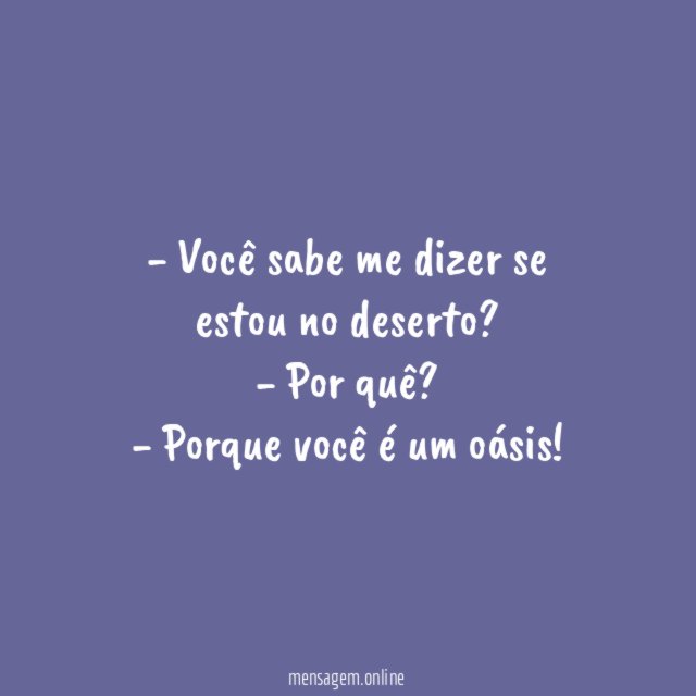 Uma miragem