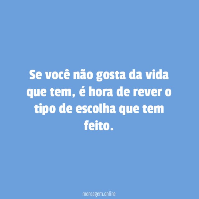 Escolhas