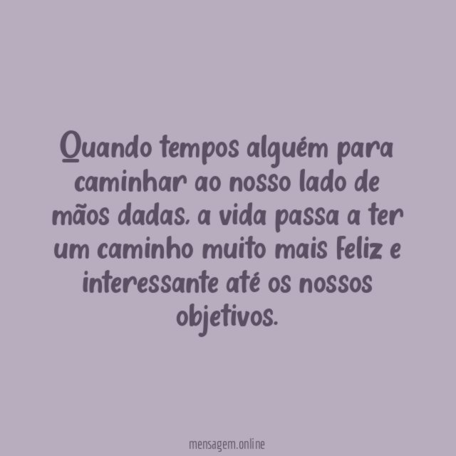 Mãos dadas