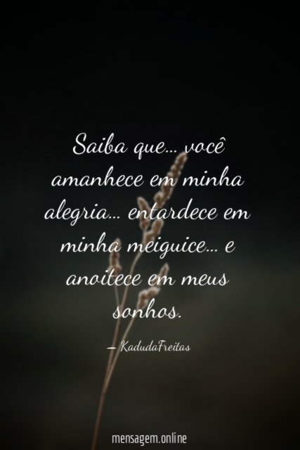 Saiba que