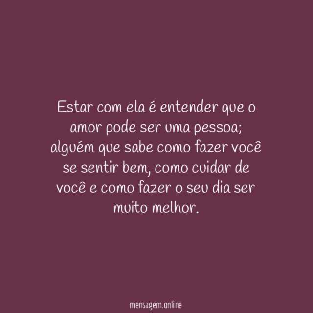 Ela é amor
