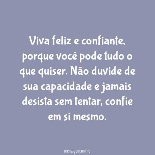 Viva feliz