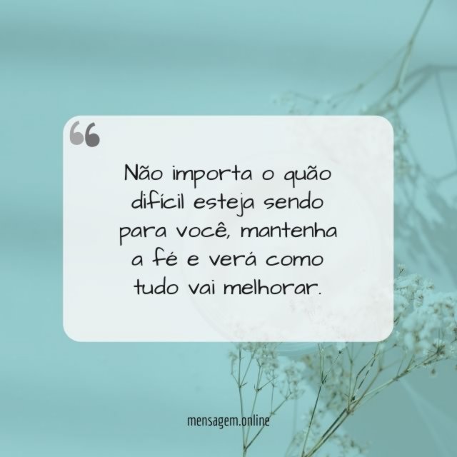 Mantenha a fé