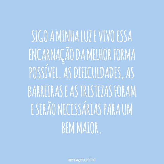 Essa é a minha essência