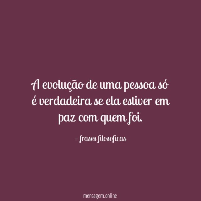 Um processo de evolução