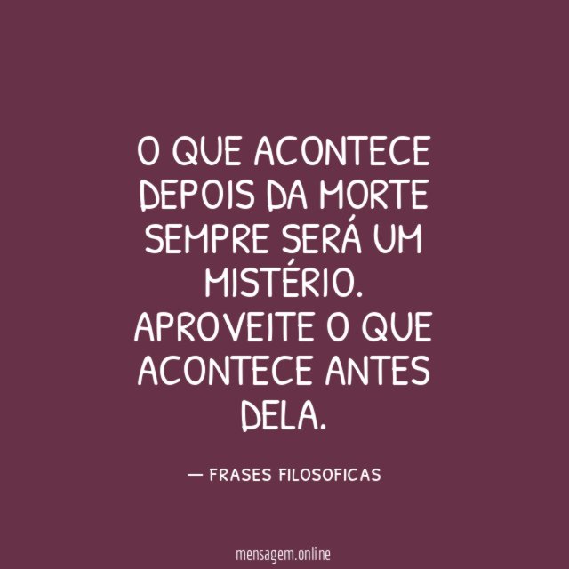 Para onde vamos?