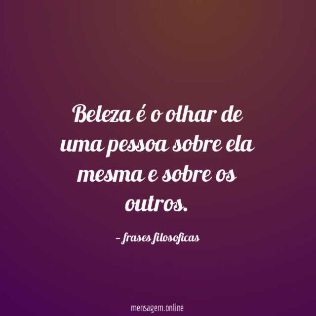 A beleza