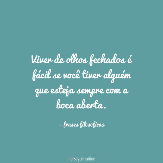 Olhos fechados