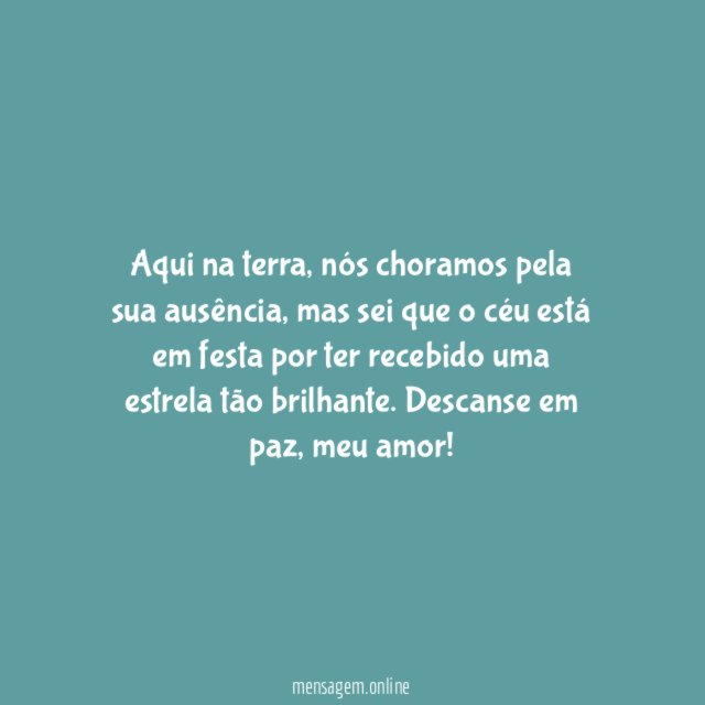 Você brilha no céu
