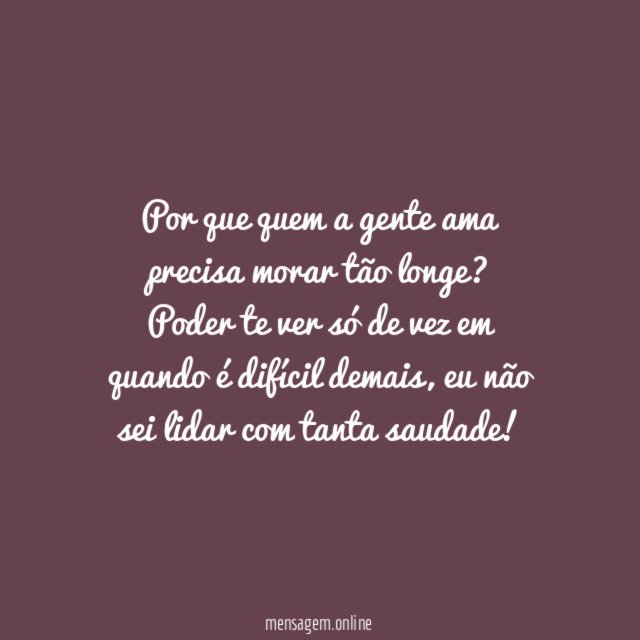 Amizade à distância