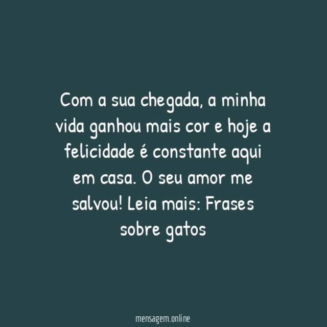 Me salvou