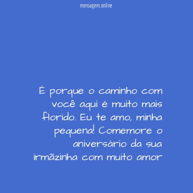 Que sempre haja flores