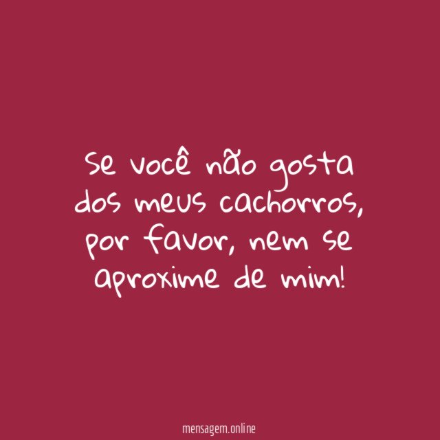 Tem que amá-los primeiro