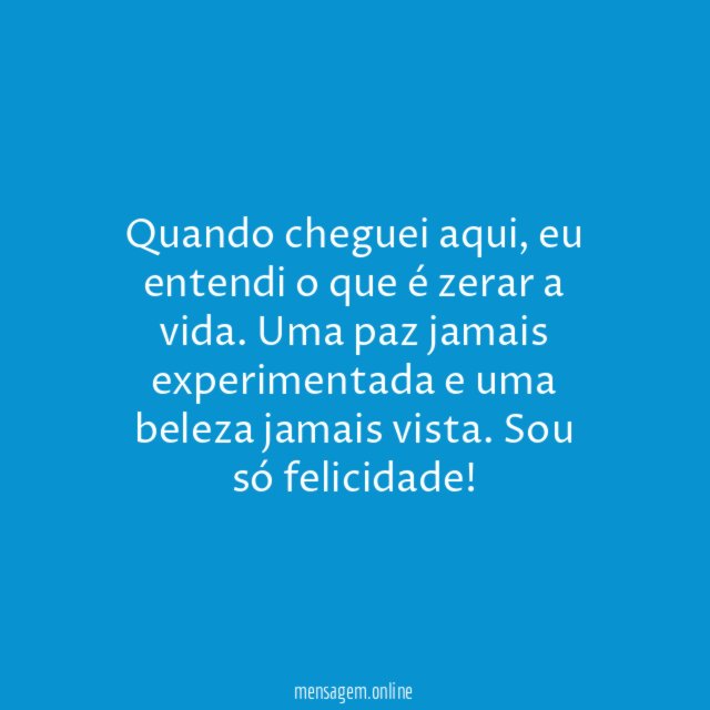 Zerei a vida