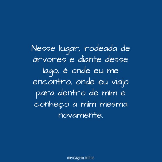 Onde eu me encontro