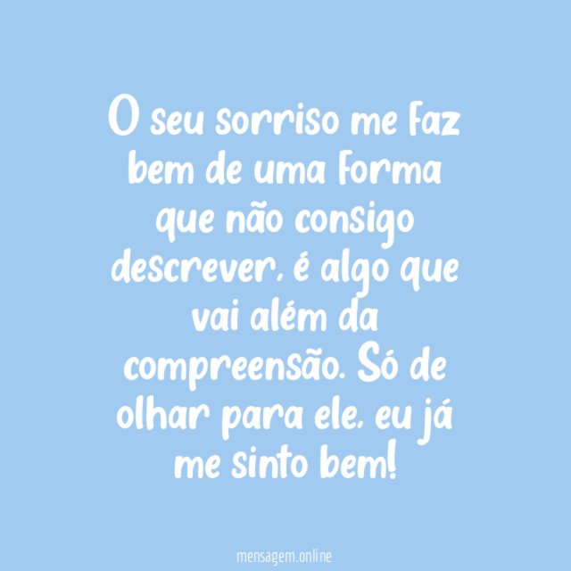 Me faz bem