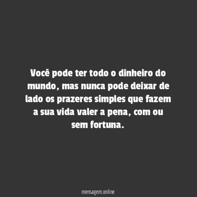 Prazeres simples
