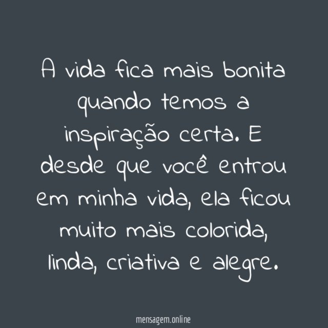 A pessoa certa muda tudo