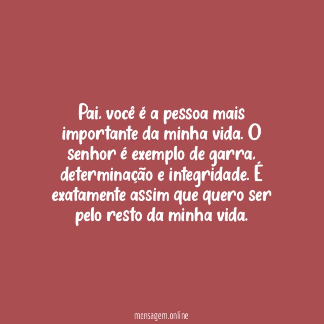 Meu pai, meu herói!