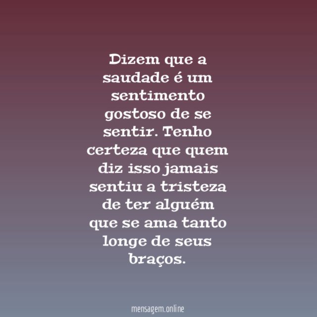 Saudade