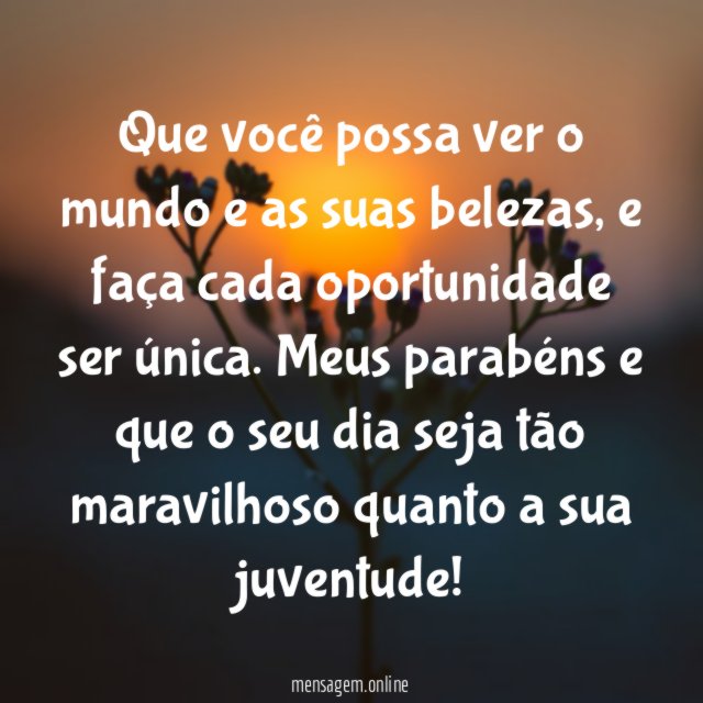 Você merece o mundo