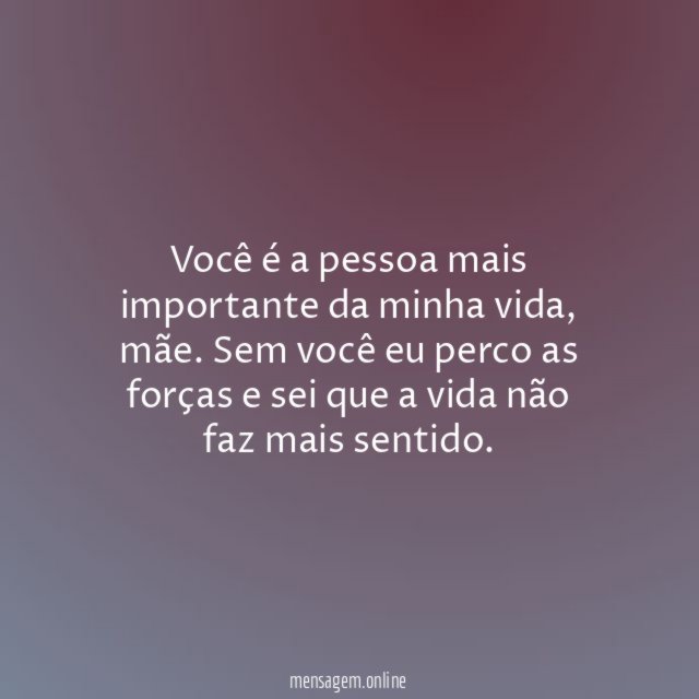 A mais importante