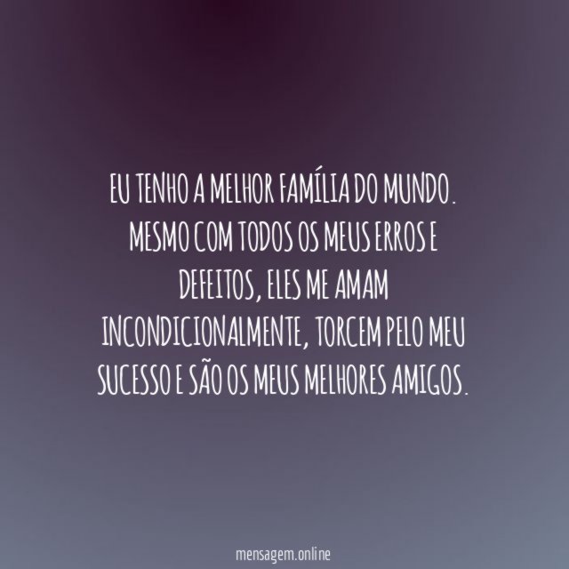 A melhor família do mundo