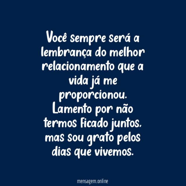 Melhor relacionamento