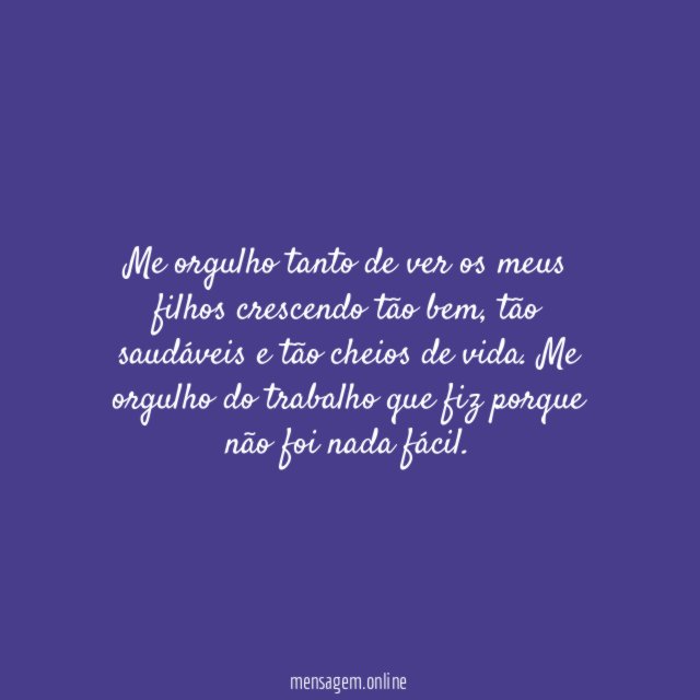 Crescendo bem