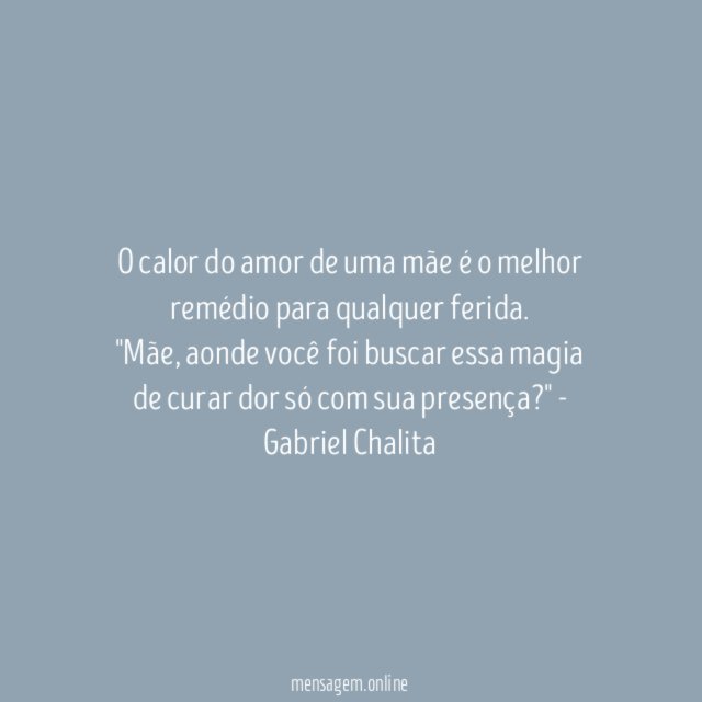 Quando as palavras não são necessárias