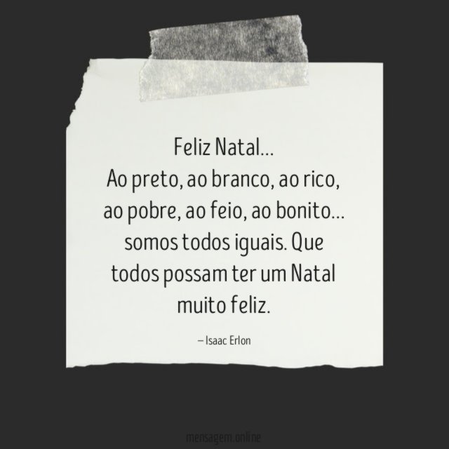 Feliz Natal