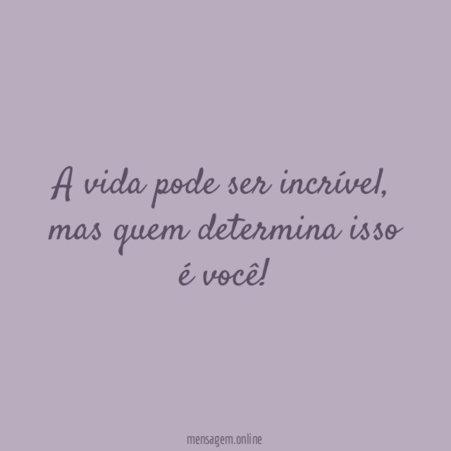 Vale a pena viver
