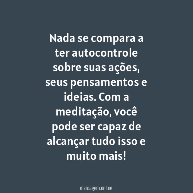 Ações, pensamentos e ideias