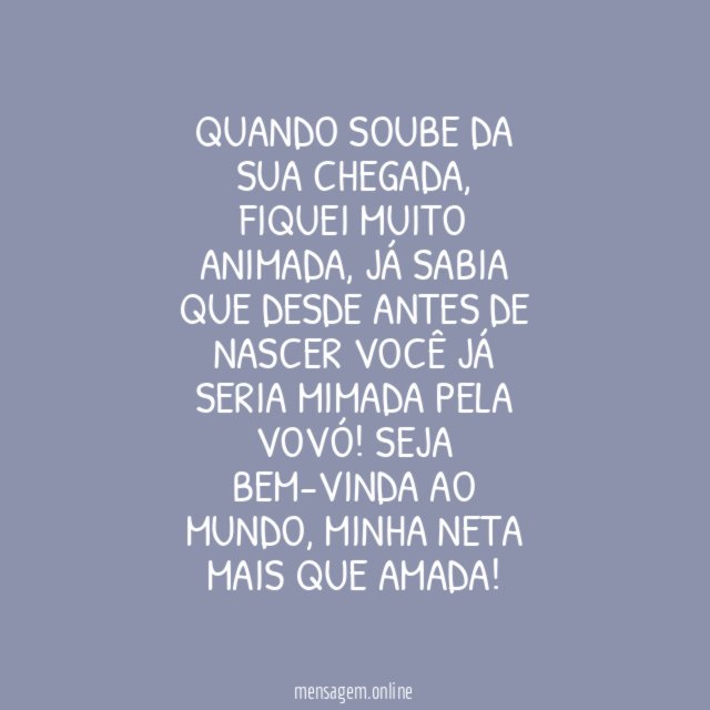 Antes de nascer