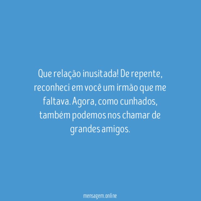 Somos grandes amigos