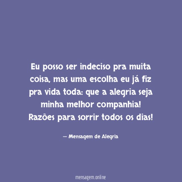 Escolhas