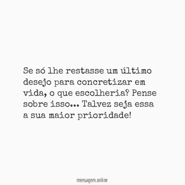 Último desejo