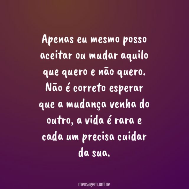 Só eu posso