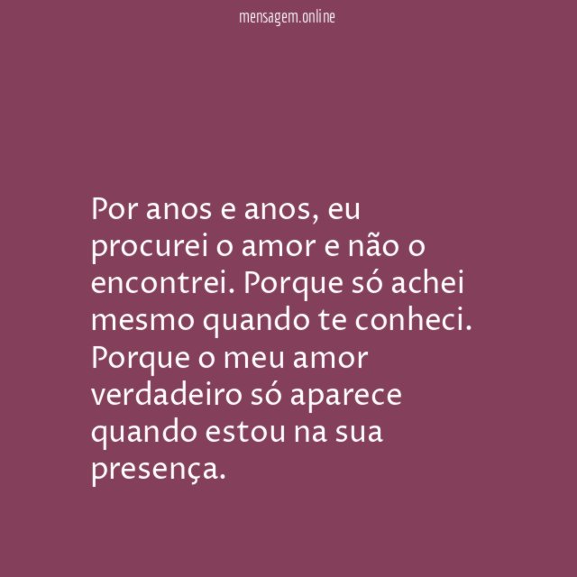 Onde o amor mora