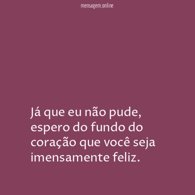 Seja feliz