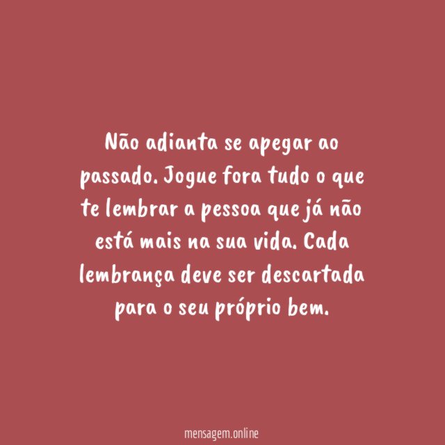 Jogue fora