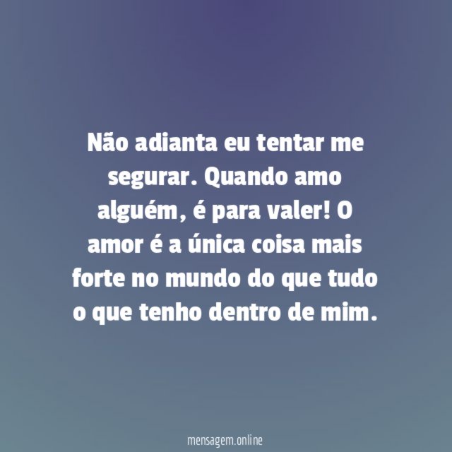 Mais forte do que eu