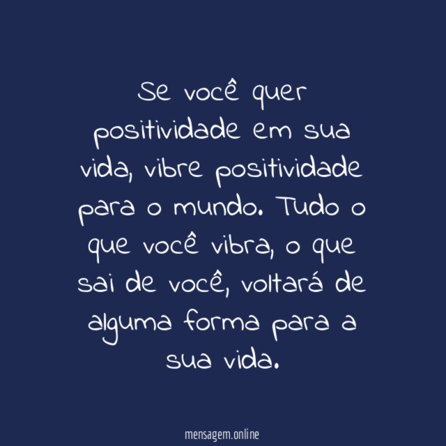 Positividade