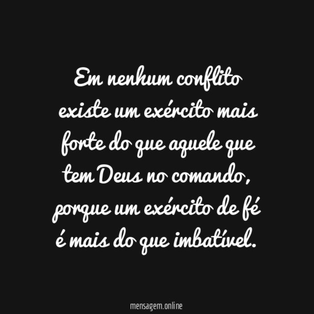Exército de fé