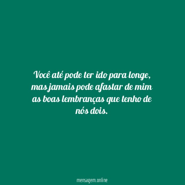 Lembranças
