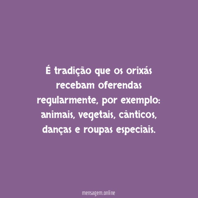 Oferendas