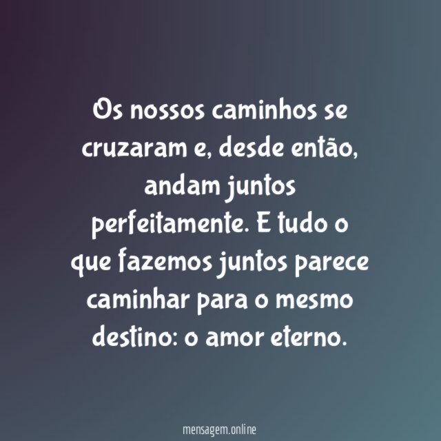 Caminhos certos
