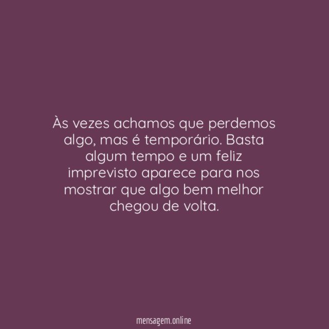 Felizes imprevistos